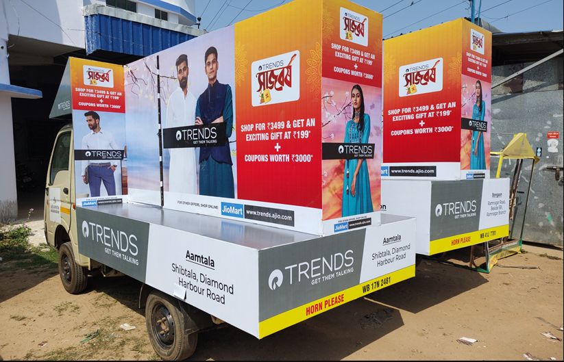 Mobile - Van - Advertising - kolkata  